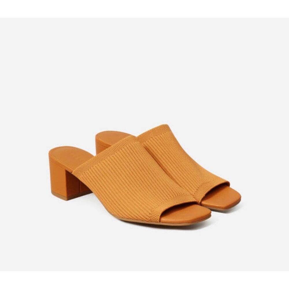 Everlane The Glove Mule in Reknit Pumpkin sz 9.5 NWOT